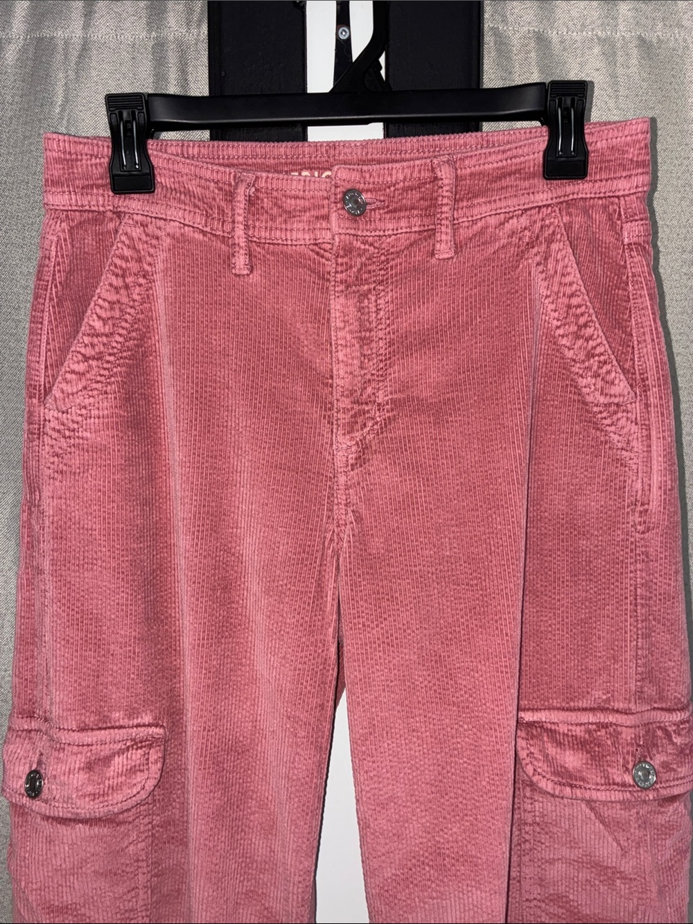 AE - Baggy Wide Leg Corduroy Cargo Pants - Picture 4 of 10